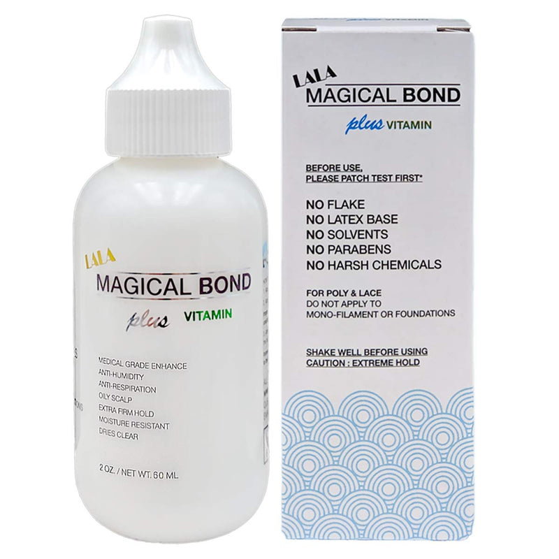 Magical Bond Plus Vitamin 2 oz. Extra Firm Hold. Adhesive for Lace Wigs and Hair Pieces. Lace Glue/Wig Glue/Hair Glue COCO-HONEY