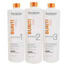 Brazilian Keratin Treatment 34fl.oz/1L Tratamiento de Keratina Brasilera Importada KIT w/ pumps Buriti Liss by KERAZON Infinity Warehouse