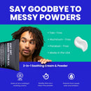 Ballsy Ball Deodorant for Men, Ballguard, Anti-Chafing, Anti-Itch Ball Cream, Quick Drying Liquid Powder, Protects from Sweat, Odor, and Irritation 3.4 oz Ballsy