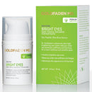Bright Eyes Dark Circle Concentrate Brightening Eye Cream w/ Soy Peptide, Rice Bran Extract & Arnica | May Reduce Under Eye Darkness, Puffiness & Fine Lines for a More Youthful Glow 0.5 fl. oz. GOLDFADEN MD