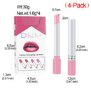 Cigarette Lipstick Pack Set Mini Listick Kit, 4 Colors Colour Changing Lip Balm Moisturizing Lipstick, Long Lasting Waterproof Easy To Color Cute Tube Women Make up Cosmetic Lipsticks 4-Pack (Set05) evpct