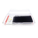 BEYELIAN Easy Fan Eyelash Extension Mega Volume Lash Extensions Light Black Self Fans Stylists Professional Salon Use Super Thin 20D 0.03 C Curl 17 &18mm BEYELIAN