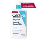 CeraVe SA Lotion for Rough & Bumpy Skin | Vitamin D, Hyaluronic Acid, Lactic Acid & Salicylic Acid Lotion | Fragrance Free & Allergy Tested | 19 Ounce CeraVe