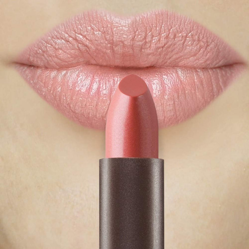 Burts Bees 100% Natural Glossy Lipstick, Nude Rain - 1 Tube Burt's Bees