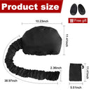 Bonnet Hood Hairdryer Attachment - Upgraded Hair Dryer Bonnet with Chin Strap and Longer Extended Hose More Easy to Enjoy Styling, Curling and Hair Deep Conditioning, Free Carrying Case Hooded Dryer. Sweetums Signatures