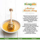Manuka Honey Cream Face Moisturizer and Body Lotion - Eczema Honey Organic Moisturizing Cream - Dry Itchy Sensitive Skin - Face Lotion for Redness Eczema and Rosacea - Watermelon Scent (4oz) Honeyskin