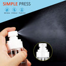 6PCS Fine Mist Spray Bottle 100ml 3.4 oz Empty Spray Bottles Plastic Refillable Cosmetic Travel Mister Spray Bottle for Hair, Cleaning, Essences, Perfume, Skincare + Free Drawstring Bag by AMORIX Amorix