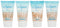 Aqua Organics 1.0 oz. Toiletries Set | 1-Shoppe All-In-Kit Amenities For Hotels, Airbnb & Rentals | Hotel Shampoo & Conditioner, Body Wash, Body Lotion | 80 Piece Travel Set Terra Pure