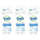 Tom's of Maine Long Lasting Deodorant, Natural Deodorant, Deodorant, Unscented, 2.25 Ounce, Pack of 3 Tom's of Maine Store