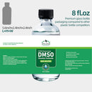 Dimethyl Sulfoxide (DMSO) 99.95% Pure Liquid |8 oz. DMSO Pharma Grade Non-diluted | Undiluted & Odorless, Contained in Premium Glass Bottle Infinity Warehouse