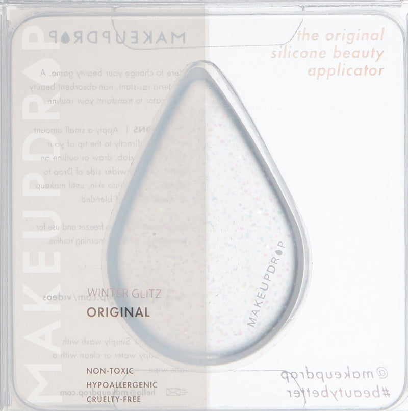 MAKEUPDROP Glitz Silicone Beauty Applicator, Glitter MAKEUPDROP