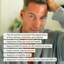 DS Labs Spectral Men's & Spectral Booster, Hair Density Serum - Leave-In, Strengthening, Thickening, Minimize Shedding, 60mL, Packaging May Vary Infinity Warehouse