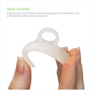 NatraCure Gel Hammer Toe Crest Pads (Left/Right) - 1 Pair – (Toe Straightening Cushion, For Mallet Toes and Overlapping Toes) - 3035-M CAT NatraCure