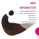 Braiding Hair Pre Stretched Ombre Expression Braiding Hair 20inch 8packs Senegalese Box Braids Professional Synthetic Fiber Crochet Hair Extensions(T1B/30) MIRRA'S MIRROR Store