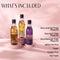 natura - Ekos Triple Phase Shower Oil Trio Lovers Set (3 Products) - Andiroba, Maracujá, and Açaí Shower & Bath Oil - Gift Box - Vegan Skin Care - Brazilian Beauty Secrets - Self Care & Body Care Infinity Warehouse