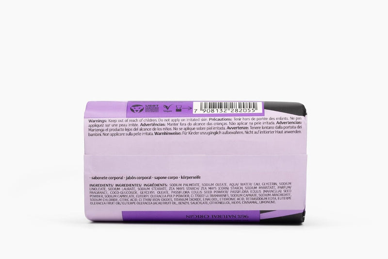 natura Ekos Açaí Revitalizing Creamy Exfoliating Soap Bar 150g - 97% Natural - 100% Pure Plant Based Oils - Vegan Skin Care - Brazilian Beauty Secrets Infinity Warehouse