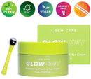 I DEW CARE Glow-Key Eye Cream with Applicator | Brightening Vitamin C Eye Serum with Niacinamide | Eye Cream for Dark Circles and Puffiness | Korean Skincare, Vegan, Cruelty-free, Gluten-free, Paraben-free I DEW CARE Store