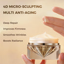 Gold Diamond Multi Anti-aging Cream (55g/1.94oz) - Super Multi-Corrective, Sculpting, Firming, Tightening, Anti-Wrinkle, Moisturizing Night Cream with Tri-peptide, Hyaluronic Acid Infinity Warehouse