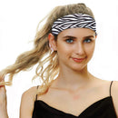 Sent Hair Extra Long Satin Bonnet for Women Silky Sleep Cap Double Layer Long Hair Bonnet for Braids,Curly,Long Hair- Soft Elastic Band,Black & White Pattern sent hair