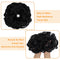 Messy Bun Hair Piece for Women Thick Updo Scrunchies Hair Extension Ponytail Hair Accessories Platinum Blonde OMGREAT