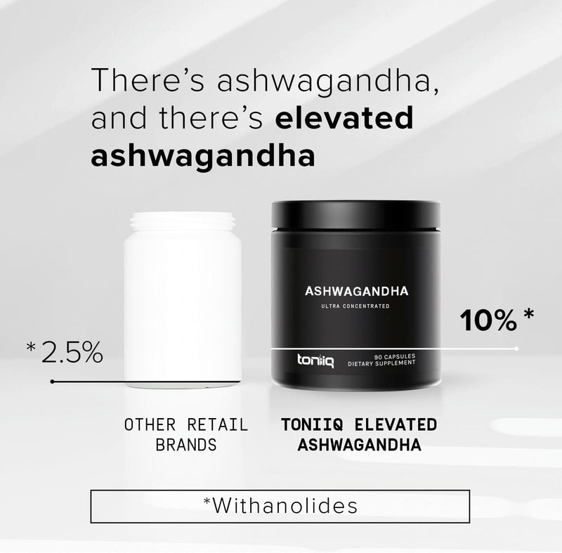 Ashwagandha - Ultra High Potency 20:1 Extract with 10% Withanolides - Wild Harvested in India - Highly Concentrated - Third-Party Lab Tested - 90 Capsules Infinity Warehouse