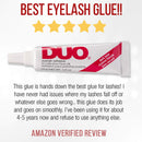 DUO Striplash Adhesive Dark Tone for False Strip Eyelash, 0.5 oz, 1-Pack Duo