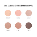 Nudes 2 Series Mini Eyeshadow Palette, Velvety Matte&Satin Finish, 6 Nude Taupe & Brown Neutral Eye Shadows, Travel Friendly Size, Vegan, Cruelty -free Infinity Warehouse