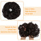 Messy Bun Hair Piece for Women Thick Updo Scrunchies Hair Extension Ponytail Hair Accessories Dark Brown OMGREAT