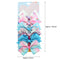 6 Pieces/Set 5 Inches Rainbow Printed Knot Ribbon Siwa Bows For Girls Handmade Boutique Hair Clips Children Hair Accessories (STYLE-4) TAYESHA