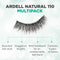 Ardell False Eyelashes Natural 110 Black, 1 pack (5 pairs per pack) Ardell