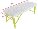 ZMDREAM Disposable Fitted Massage Table Sheets Bed Covers 20 count 82 x 30 inches White ZMDREAM