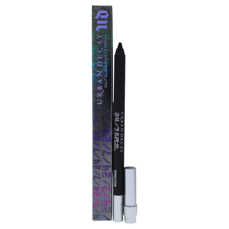 Urban Decay 24/7 Glide-On Waterproof Eyeliner Pencil - Long-Lasting, Ultra-Creamy & Blendable Formula - Sharpenable Tip – Demolition (Deep Brown with Matte Finish) - 0.04 Oz URBAN DECAY