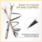 EYESEEK 3PCS Liquid Eyeliner,Waterproof Eyeliner No-Skip Eye Liner,Smudge Proof & Long Lasting Champagne Brown Black Eyeliner Pen Set,Go on Smooth,Cruelty-free & Vegan EYESEEK