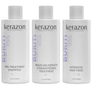 Brazilian Keratin Treatment 34fl.oz/1L Tratamiento de Keratina Brasilera Importada KIT w/ pumps Buriti Liss by KERAZON Infinity Warehouse
