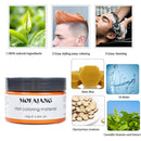 Orange Hair Coloring Dye Wax , SOVONCARE Temporary Natural Hairstyle Cream for Women & Men Kids Halloween Cosplay and Date 4.23 oz (Orange) SOVONCARE