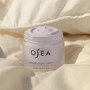 OSEA Dream Night Cream - Anti-Aging Hydrating Face Cream with Algae-Derived Bio Retinol - Plumps, Firms, & Smooths Line and Wrinkles Infinity Warehouse