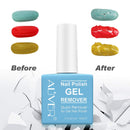 Gel Polish Remover, Advanced Nail Polish Remover, Removes Soak-Off Gel Polish, Quickly, Clean and Harmless, Easy to Use, Fl.oz 0.5 Purvigor