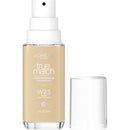 L'Oreal Paris True Match Super-Blendable Foundation, Medium Coverage Liquid Foundation Makeup, C4, Light Medium, 1 Fl Oz | C4, Light Medium, 1 Fl Oz Infinity Warehouse