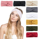 DRESHOW 8 Pack Headbands for Women Yoga Hairbands Vintage Criss Cross Knot Head Wrap DRESHOW