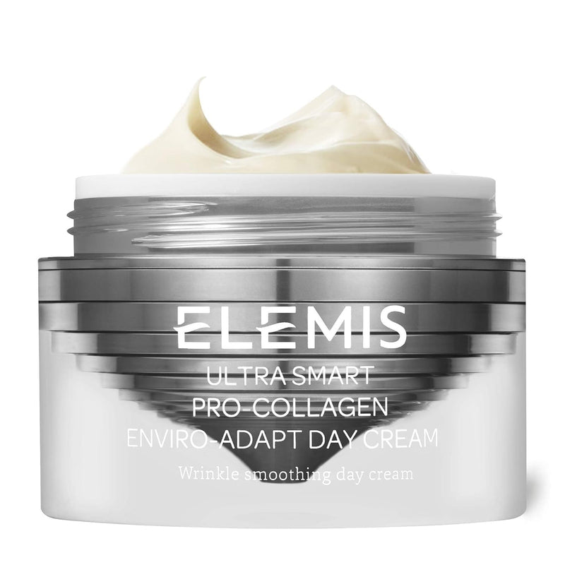 ELEMIS Ultra Smart Pro-Collagen Day Cream | Deeply Hydrates, Protects, and Softens Skin for a Younger, Firmer-Looking Complexion | 50 mL
