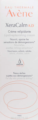 Eau Thermale Avene XeraCalm A.D Lipid-Replenishing Cream, Atopic Dermatitis, Eczema-Prone, No Preservatives, Fragrance-Free, 6.7 oz. Eau Thermale Avène