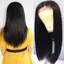 Subella Hair 9A Lace Front Wigs Human Hair with Baby Hair 150% Density Brazilian Straight Human Hair Wigs for Black Women Natural Color (24inch) Subella Store