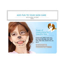 BIOAQUA Face Mask Sheet Enriched with Natural Serum for Radiant and Nourished Skin At Home Spa Moisturizing Facial with Fun Animal Characters: Panda Tiger Sheep Dog (4 Sheets Variety Pack) BIOAQUA