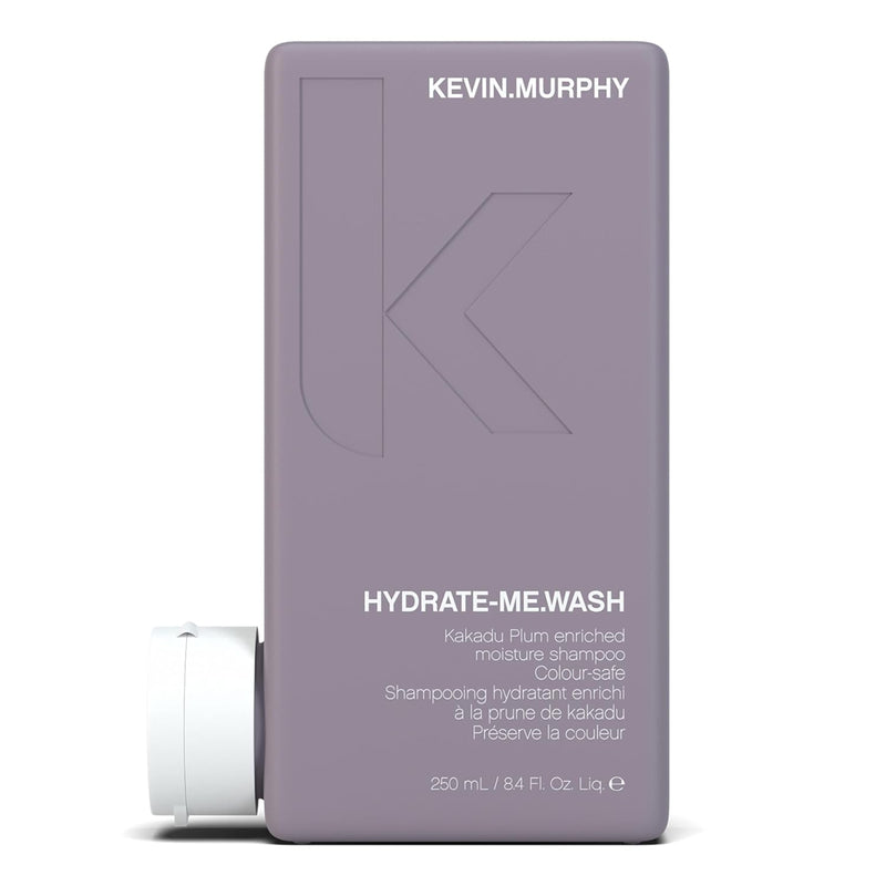 KEVIN.MURPHY HYDRATE-ME.WASH - Hydrating Shampoo for Natural & Coloured Hair - For Dull, Parched & Dry Hair - Deep Nourish Shampoos - 250 ml / 8.4 fl oz Infinity Warehouse