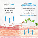 Urea Cream 40% Plus Salicylic Acid, 3-Pack, Callus Remover Hand Cream Foot Cream For Dry Cracked Feet, Hands, Heels, Elbows, Nails, Knees, Intensive Moisturizes & Softens Skin, Exfoliates Dead Skin Ebanel Store