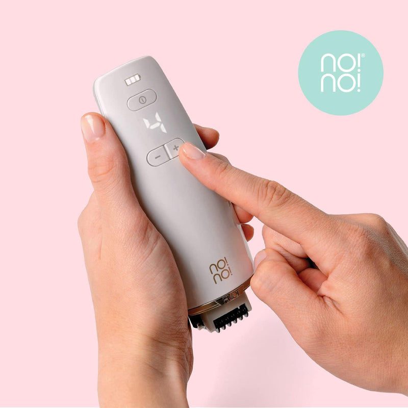 Pivot by No!No! The Ultimate Hair Removal System for Face and Body - Works Easily and Painlessly for Long Lasting, Semi-Permanent Results - Infinity Warehouse