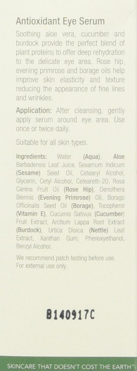 Sukin Eye Serum, 1.01 Fluid Ounce Sukin