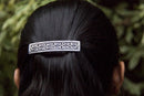 Small Celtic Hair Clip, Hand Crafted Metal Barrette Made in the USA with a Medium 70mm Clip by Oberon Design Oberon Design