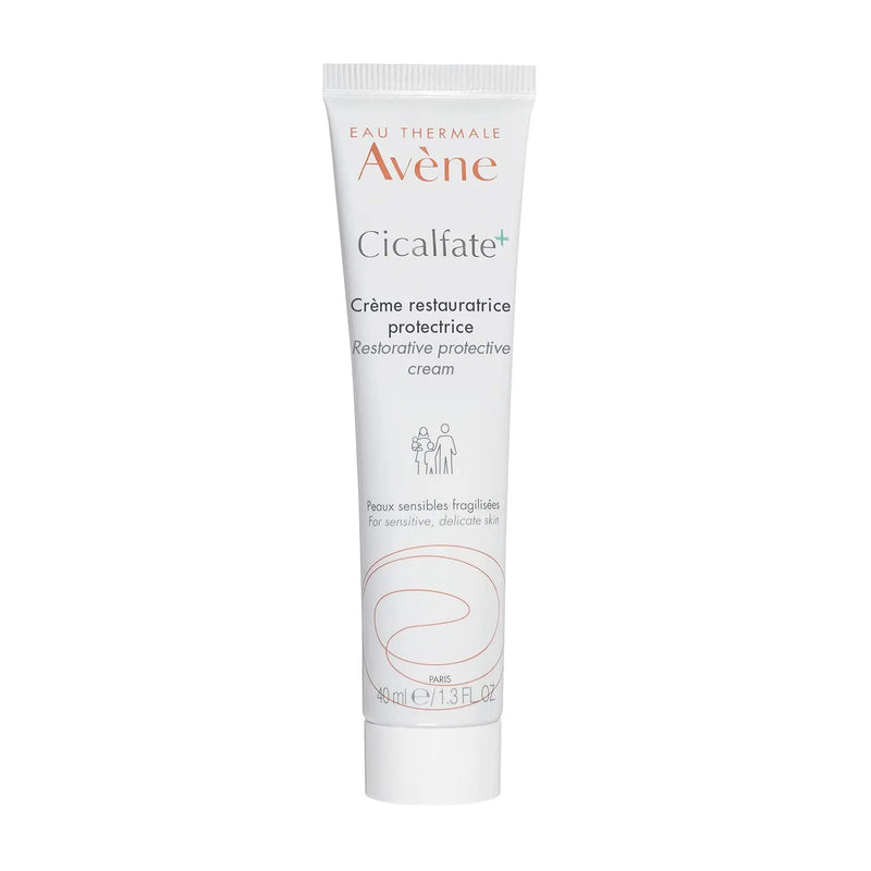 Eau Thermale Avene Cicalfate+ Restorative Protective Cream, wound care, reduce appearance of scars, doctor recommended, zinc oxide, tube, 1.3 fl. oz. Eau Thermale Avène