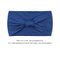DRESHOW Cross Headbands Vintage Chiffon Head Wrap Stretchy Moisture Hairband Twisted Cute Hair Accessories (4 Pack Knotted Cloth B) DRESHOW